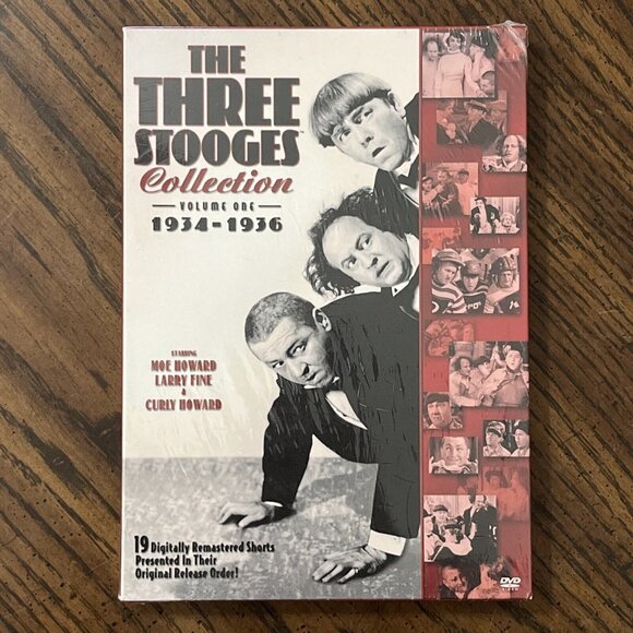 Three Stooges DVD Lot of 4 Collection Vol 1 & 2 (NEW) , Features, Cartoons - Picture 8 of 11